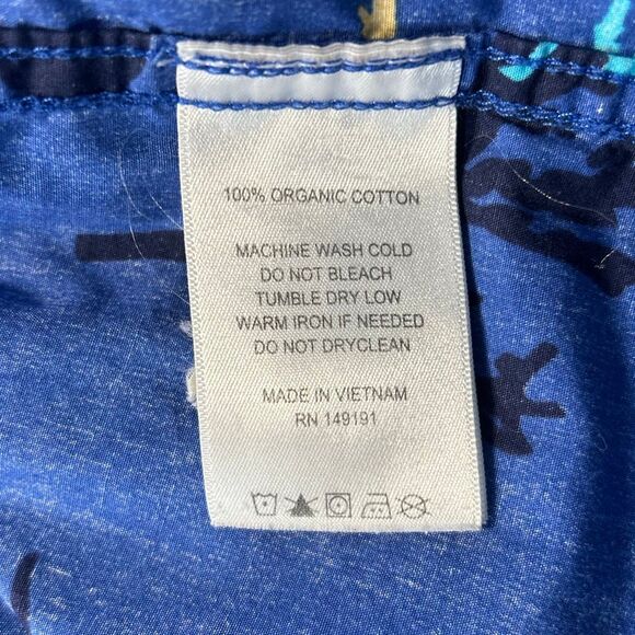 Topo Designs Men’s Small Tour Floral Custom Illustrated Print Button Down Shirt - Picture 6 of 11